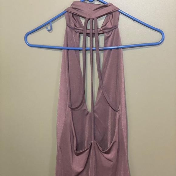 Backless midi with shimmer detail - Picture 6 of 15